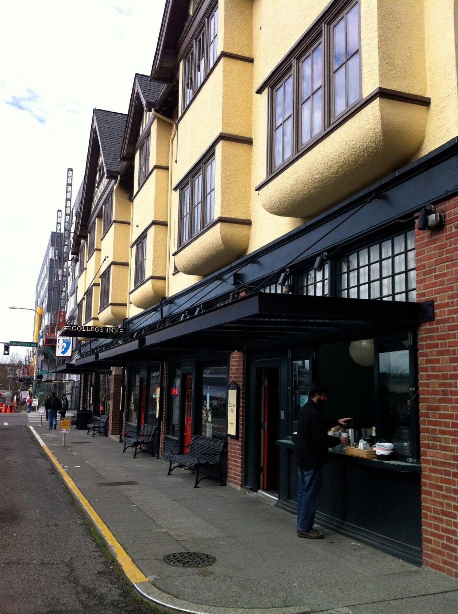 College Inn Hotel Seattle Esterno foto